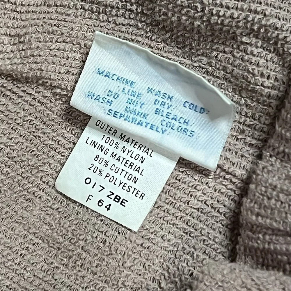 Vintage 90s Adidas Beige Lined Track Pants Men Sz L Streetwear Y2K Baggy Trefoil
